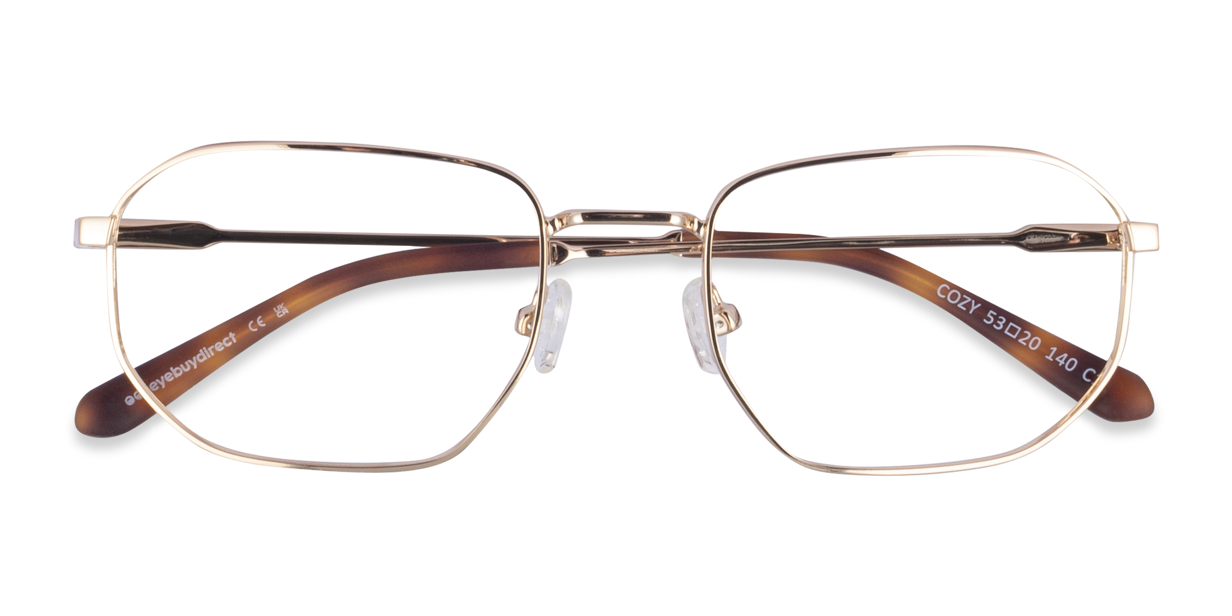 Gold Cozy -  Metal Eyeglasses