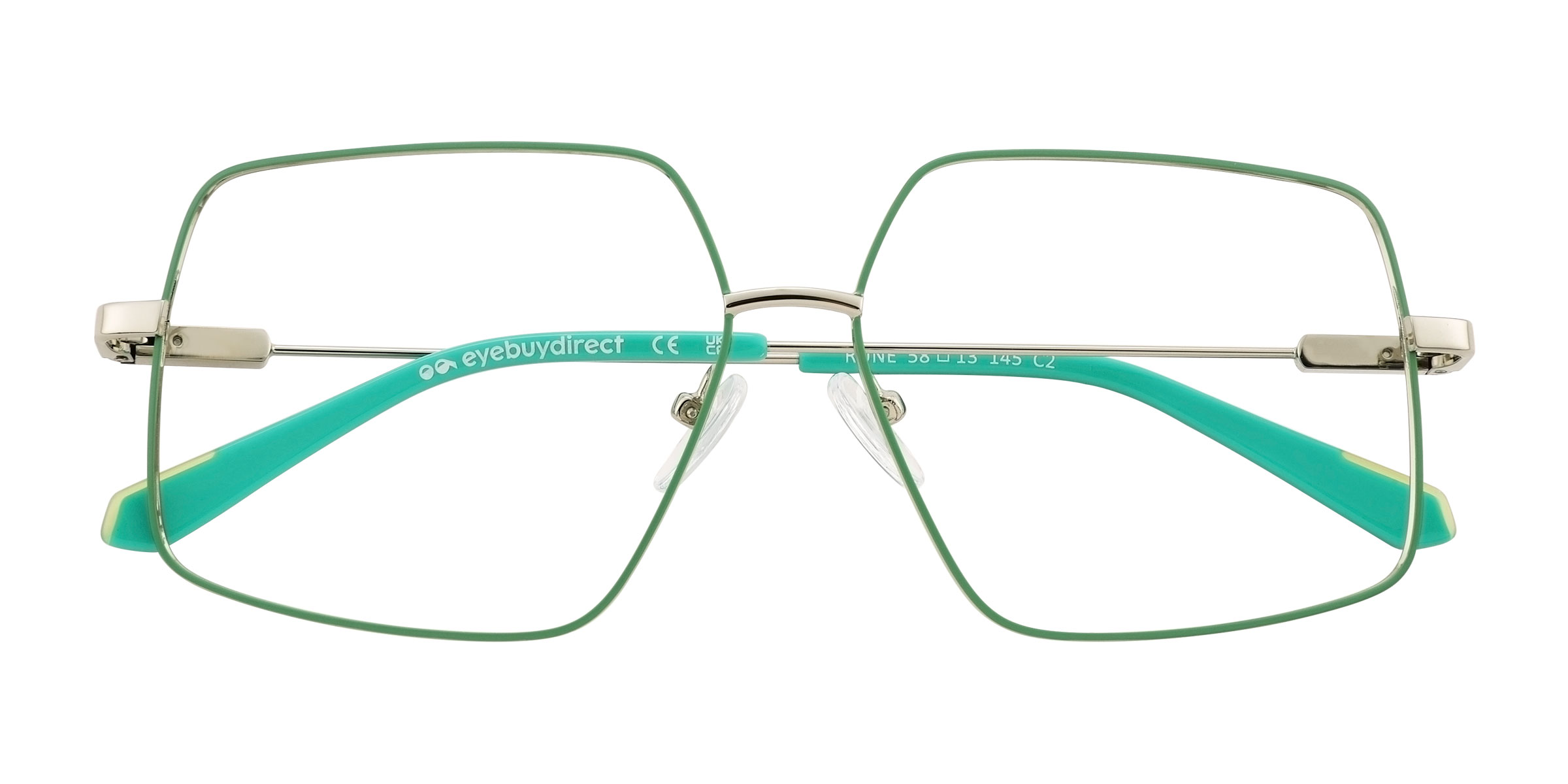Green Rune -  Metal Eyeglasses
