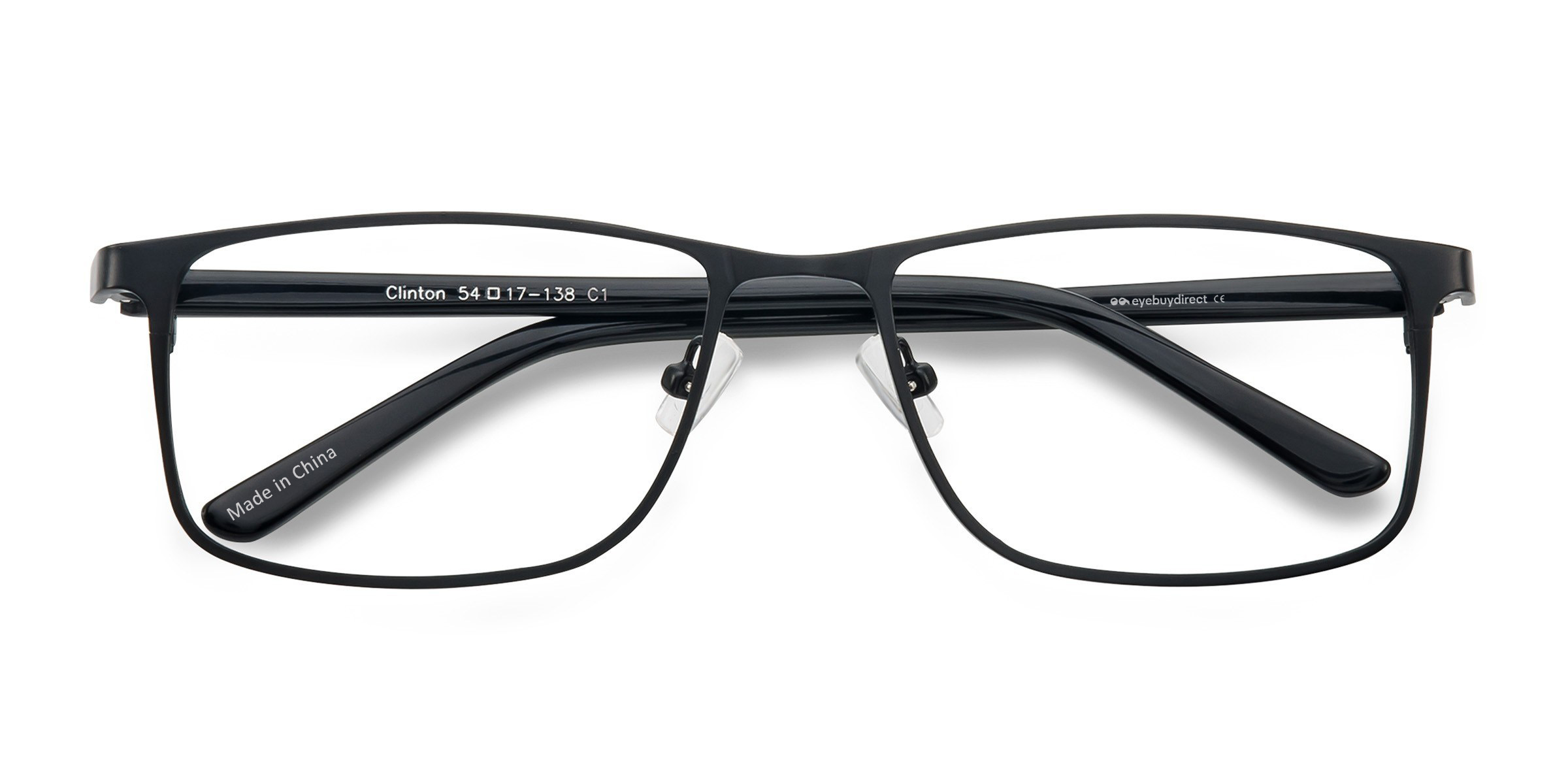  Black  Clinton -  Metal Eyeglasses