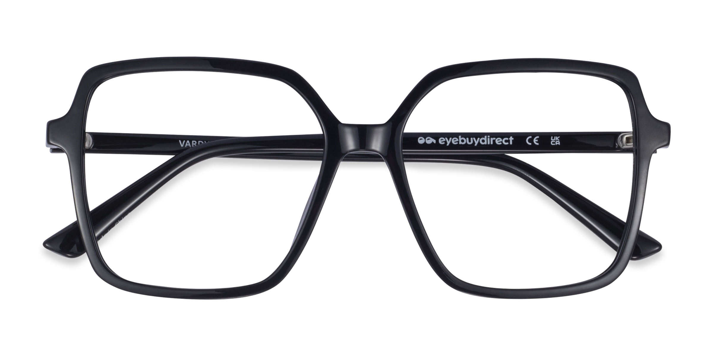 Noir Vardy -  Plastique Lunettes de vue