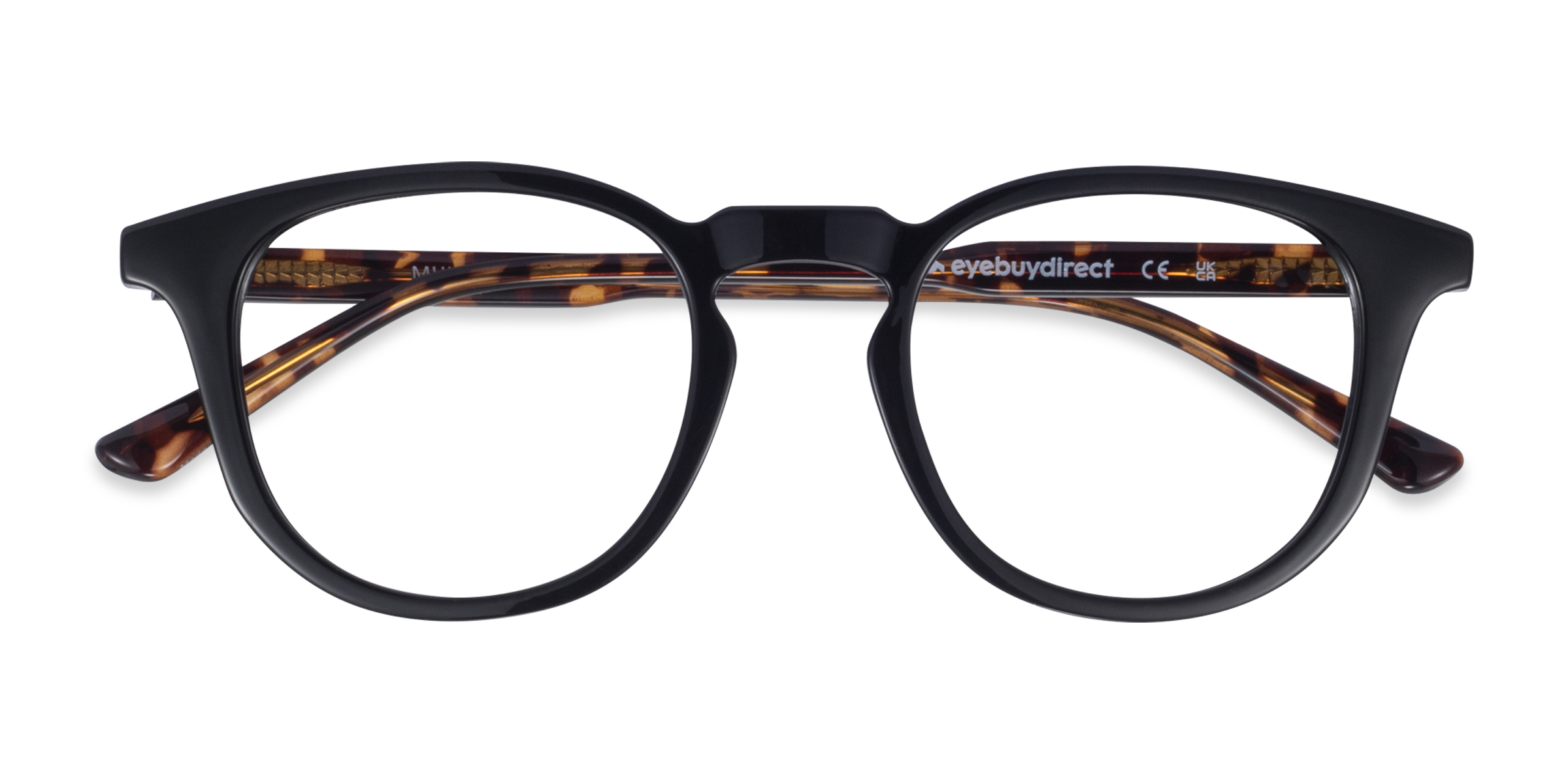 Black Muller -  Plastic Eyeglasses