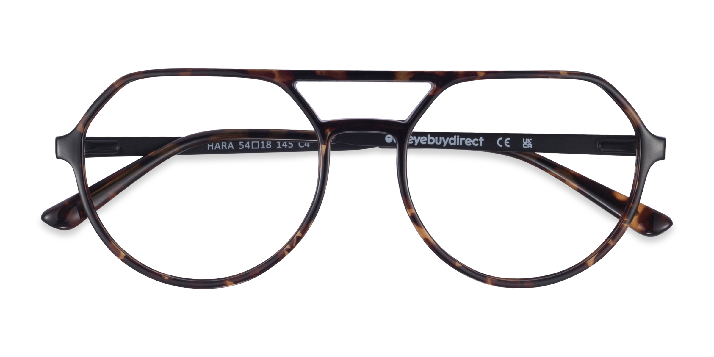 Tortoise Hara -  Metal Eyeglasses
