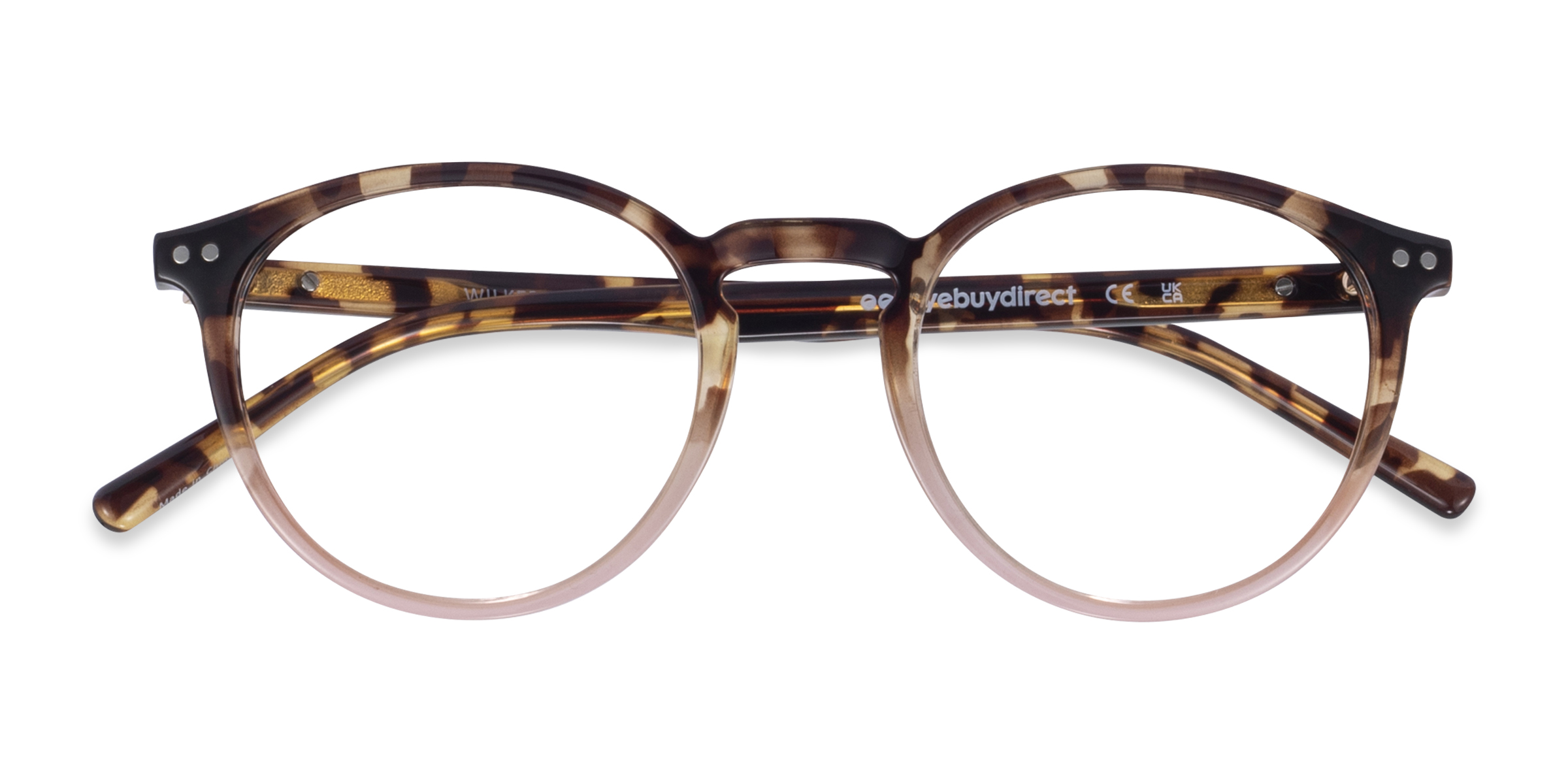 Tortoise Pink Wilkes -  Plastic Eyeglasses