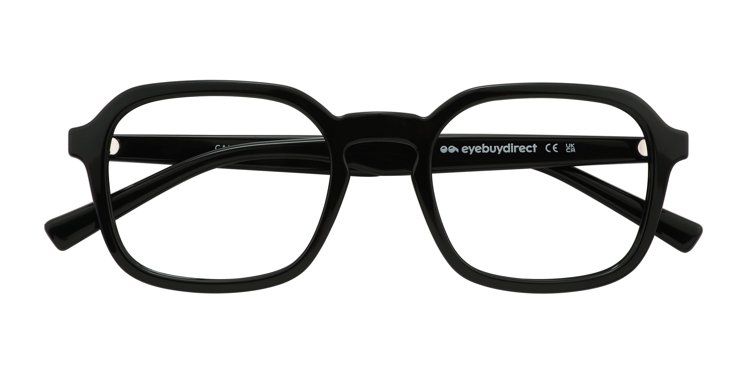 Noir Calvo -  Plastique Lunettes de vue