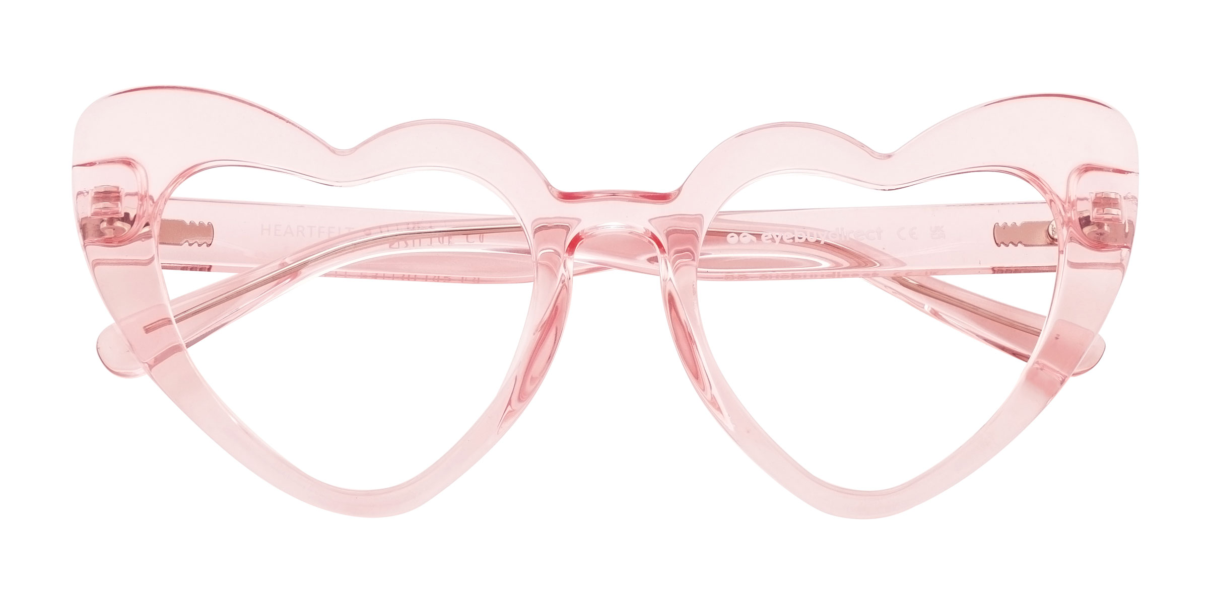 Pink Heartfelt -  Plastic Eyeglasses