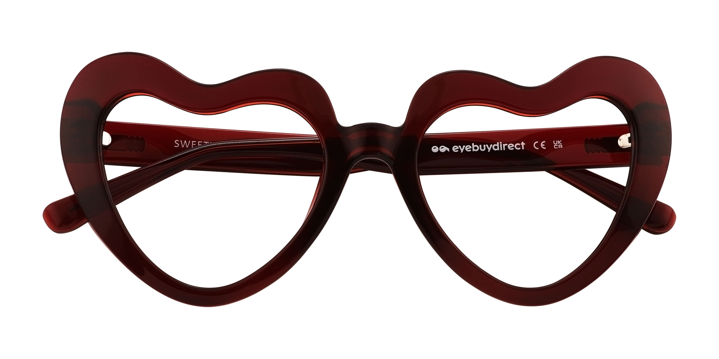 Burgundy Sweetie -  Plastic Eyeglasses