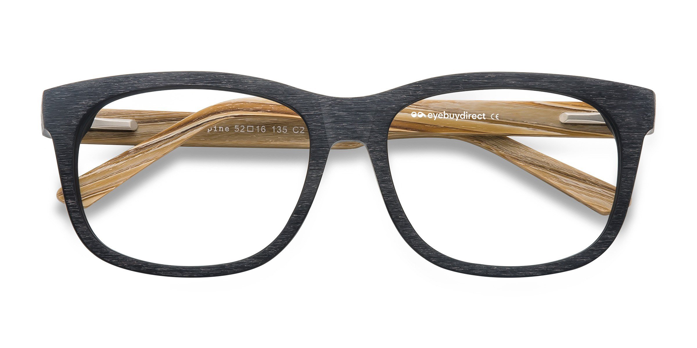Black White Pine -  Acetate Eyeglasses