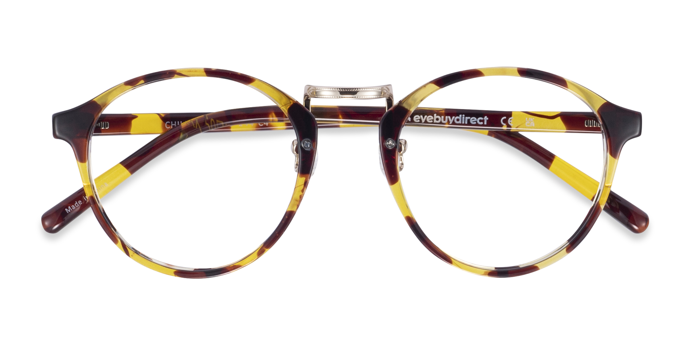 Tortoise Chillax -  Metal Eyeglasses