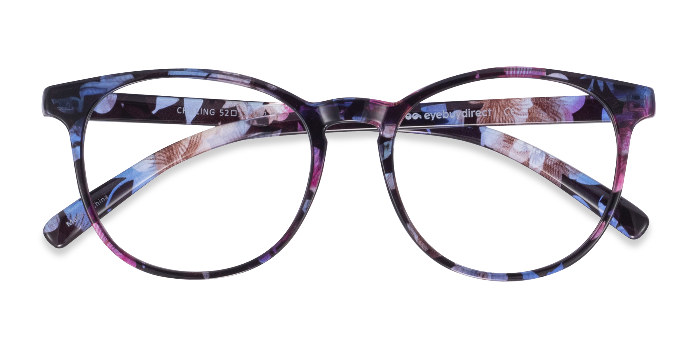Pink/Floral Chilling -  Plastique Lunettes de vue