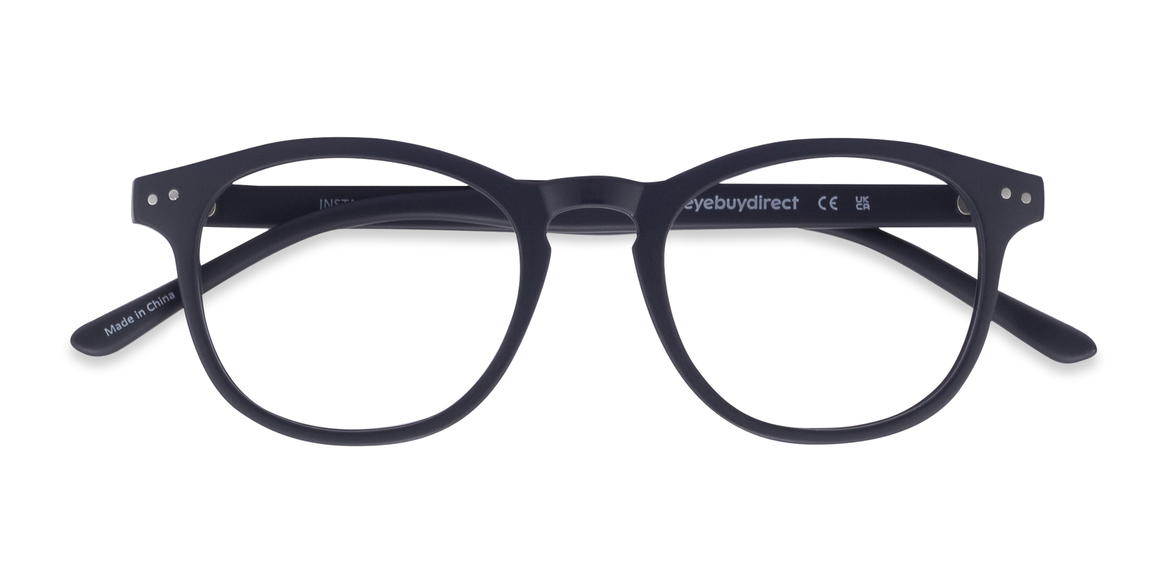Matte Navy Instant Crush -  Plastique Lunettes de vue