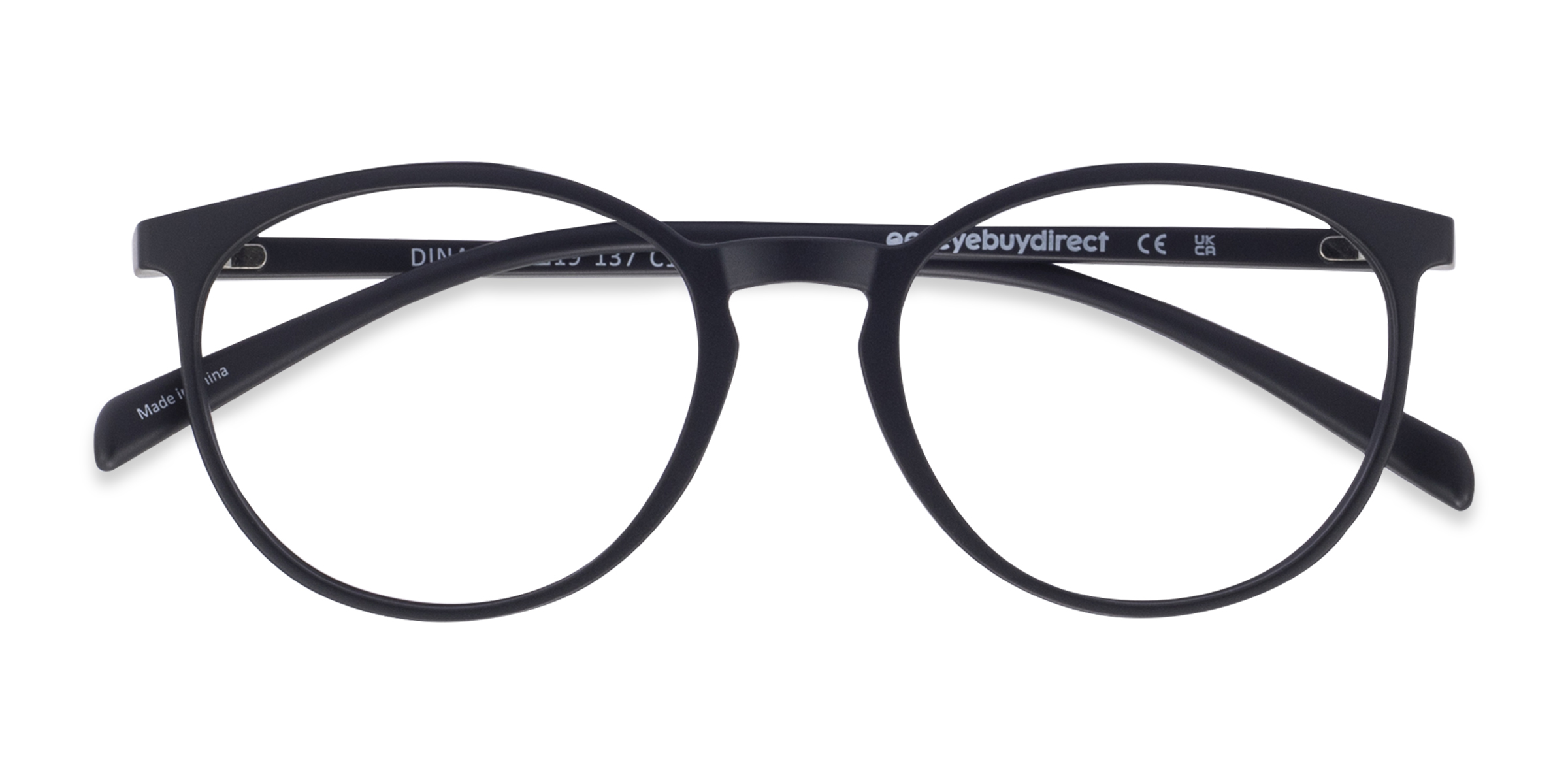 Matte Black Dinah -  Plastic Eyeglasses