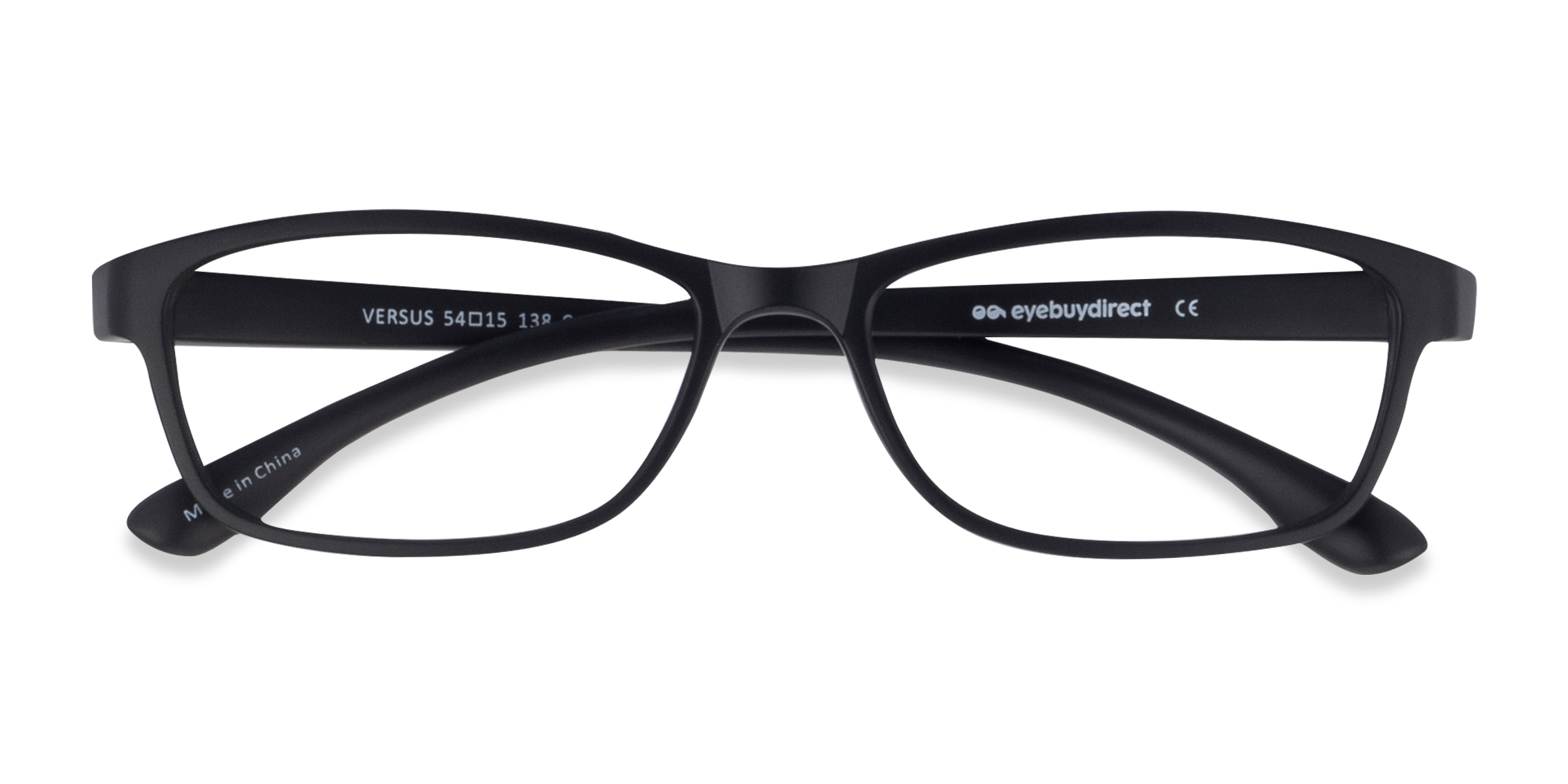 Matte Black Versus - Plastique Lunettes de vue