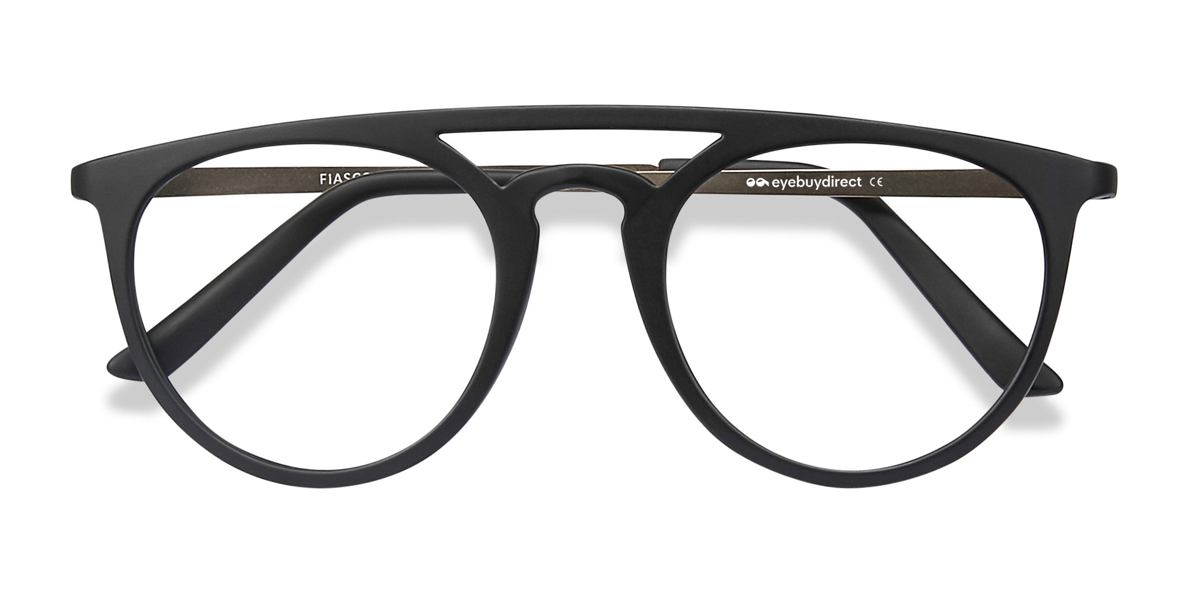 Matte Black Fiasco -  Plastic Eyeglasses