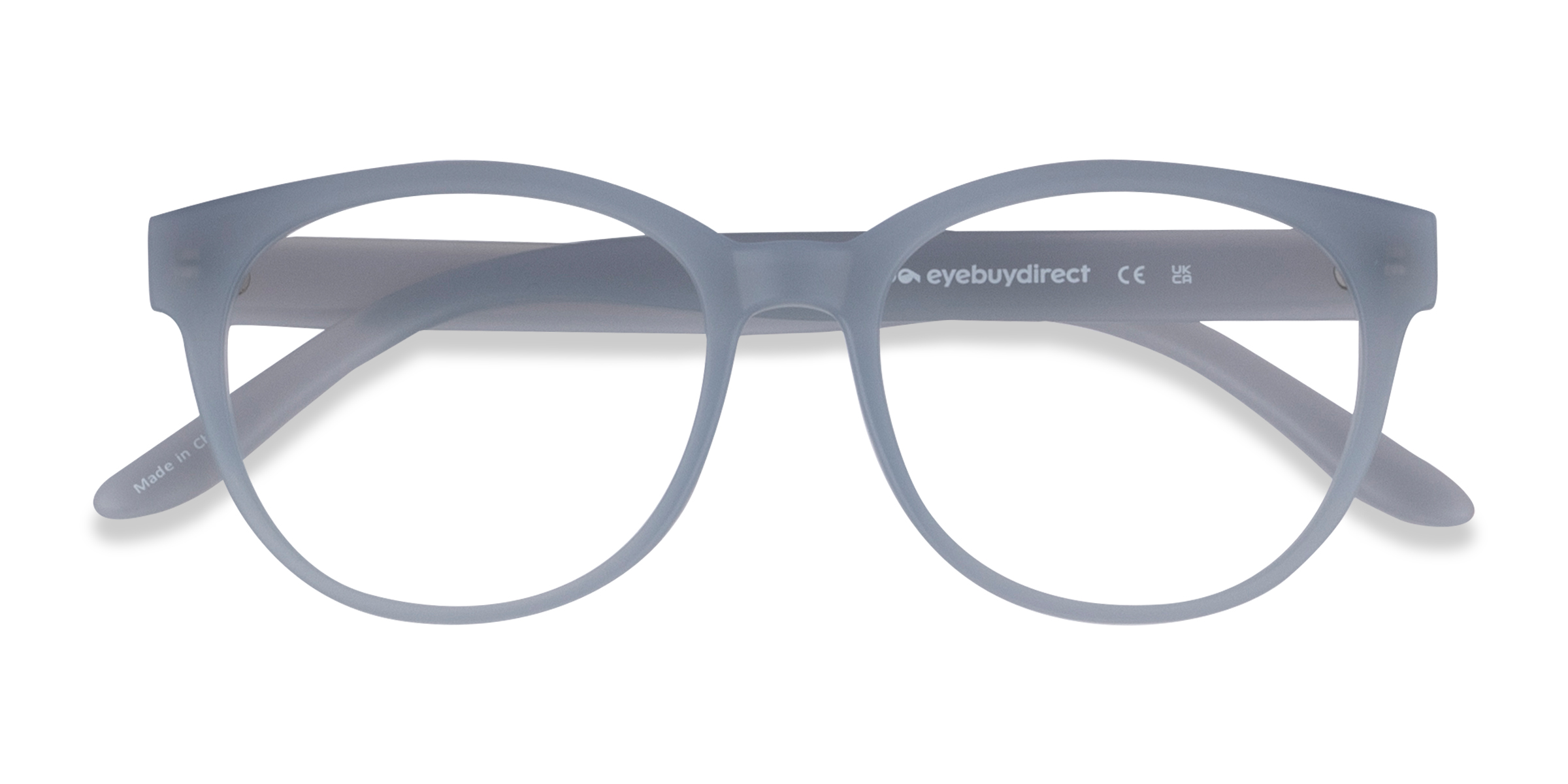 Matte Blue Grace -  Plastic Eyeglasses