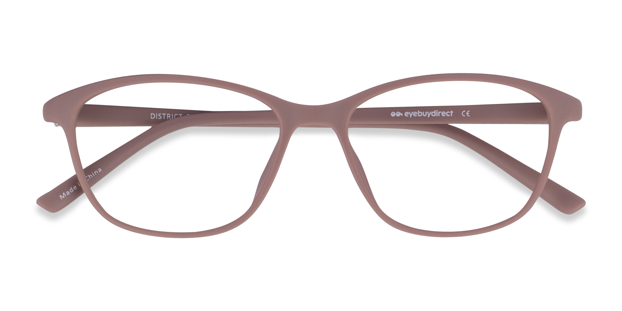 Matte Pink District -  Plastique Lunettes de vue