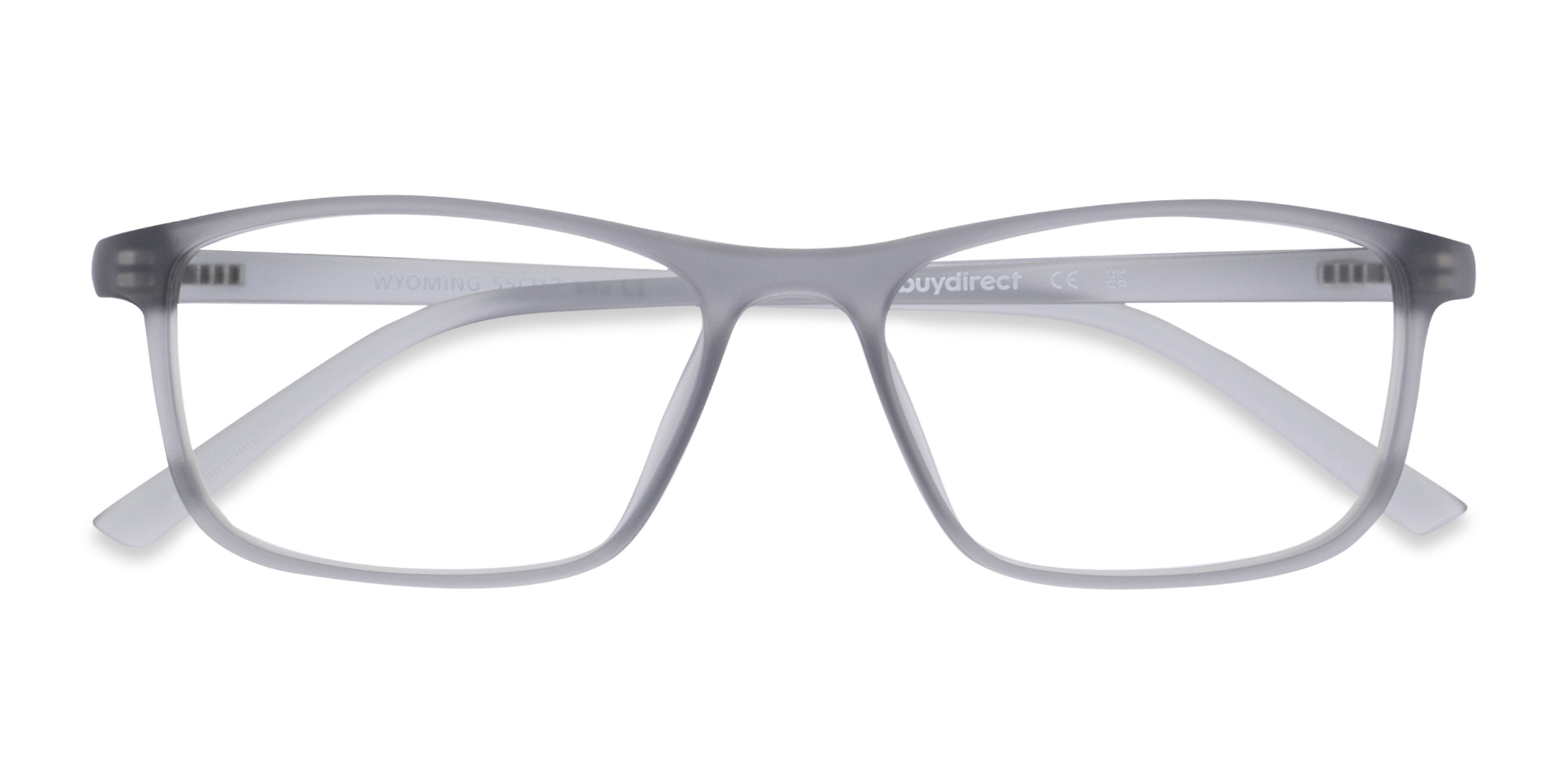 Matte Gray Wyoming -  Plastic Eyeglasses