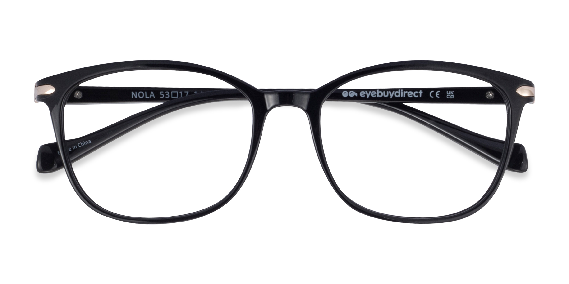 Black Nola -  Metal Eyeglasses