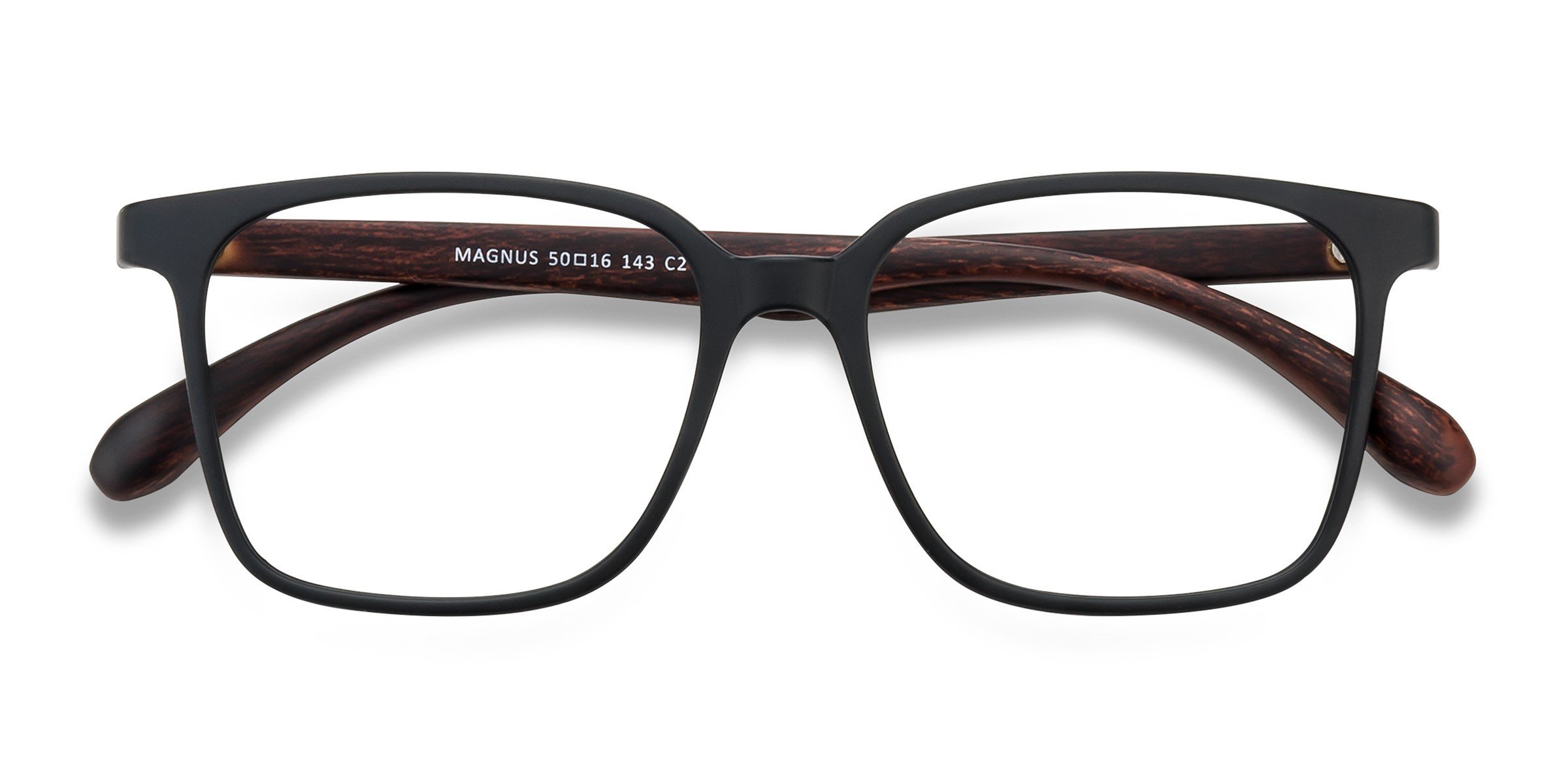 Matte Black Magnus -  Plastique Lunettes de vue