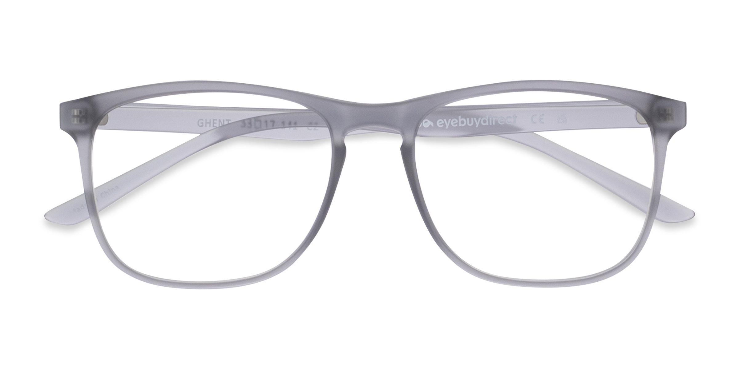 Matte Gray Ghent -  Plastic Eyeglasses