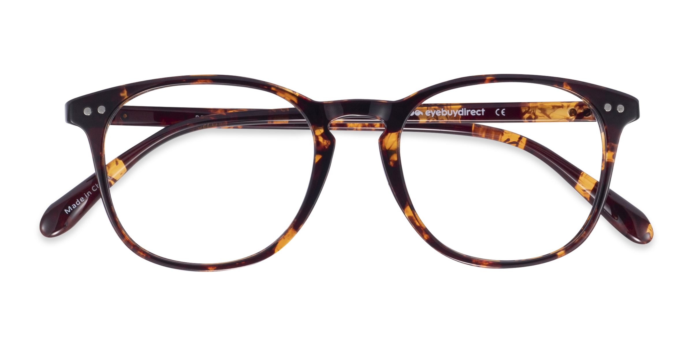 Floral Record -  Plastic Eyeglasses
