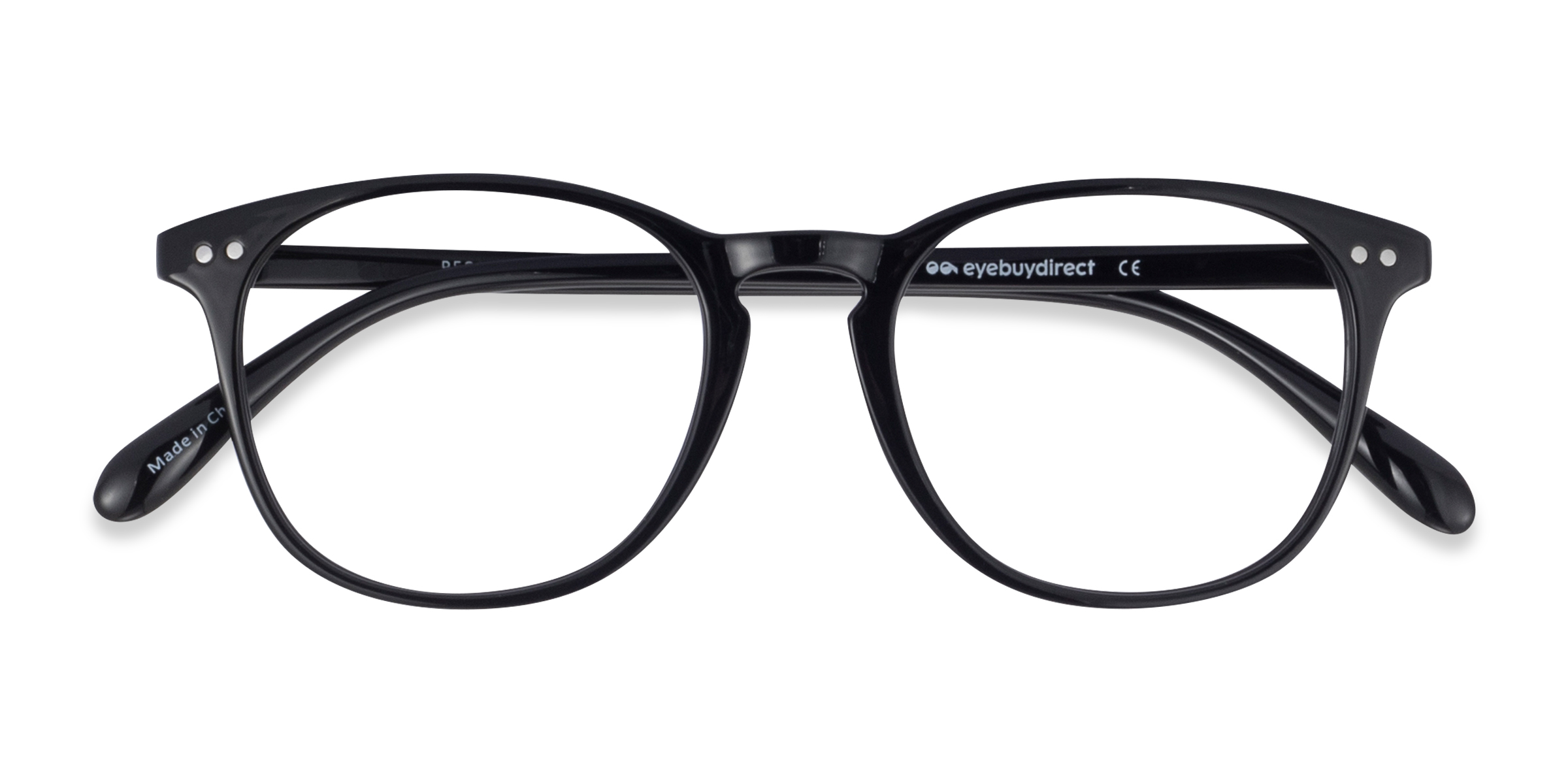 Black Record -  Plastic Eyeglasses