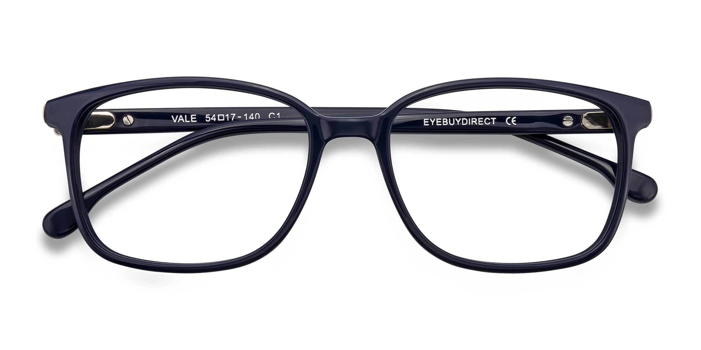 Dark Navy Vale - Acétate Lunettes de vue