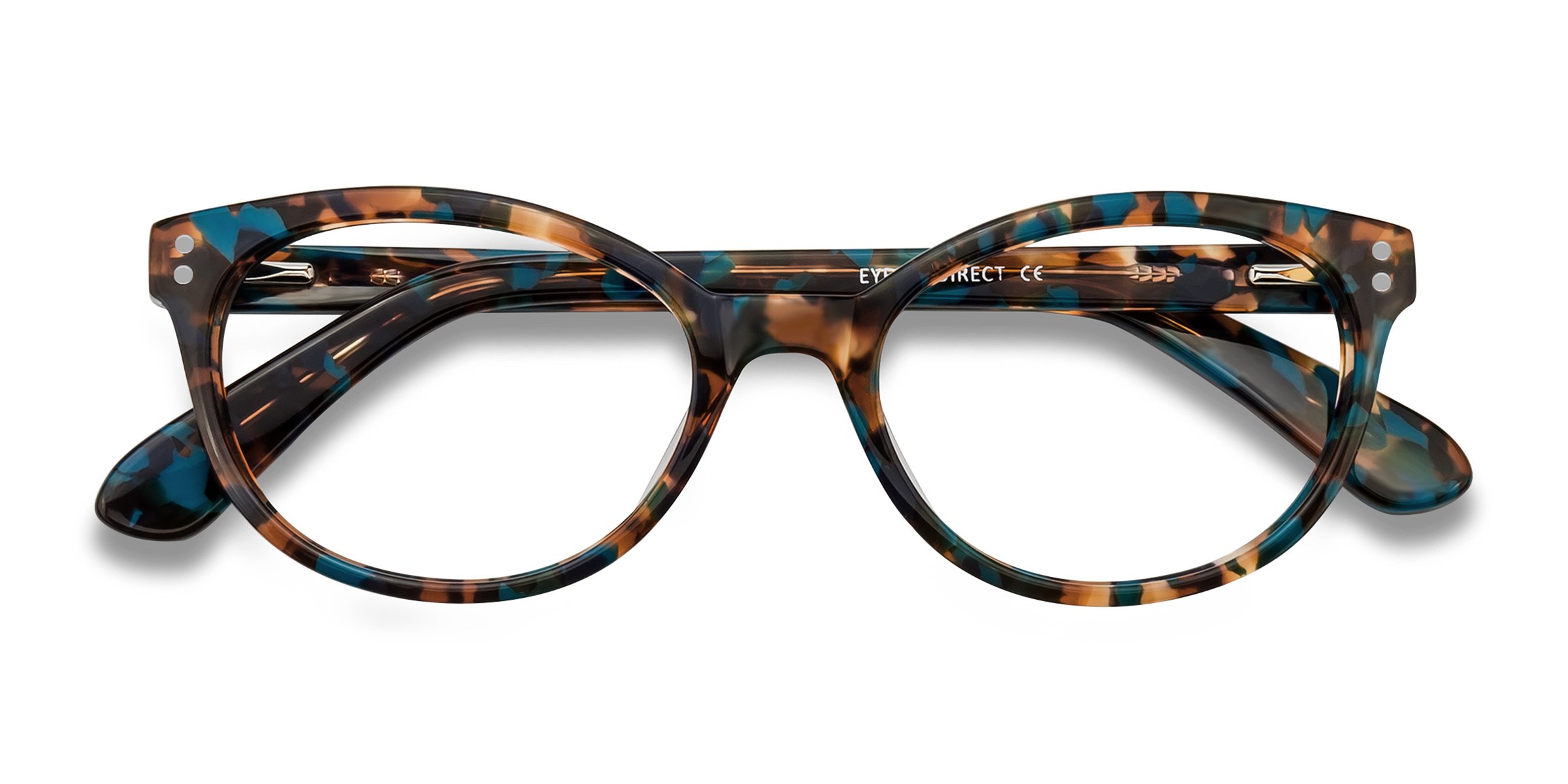 Brown Floral Valentina -  Acétate Lunettes de vue