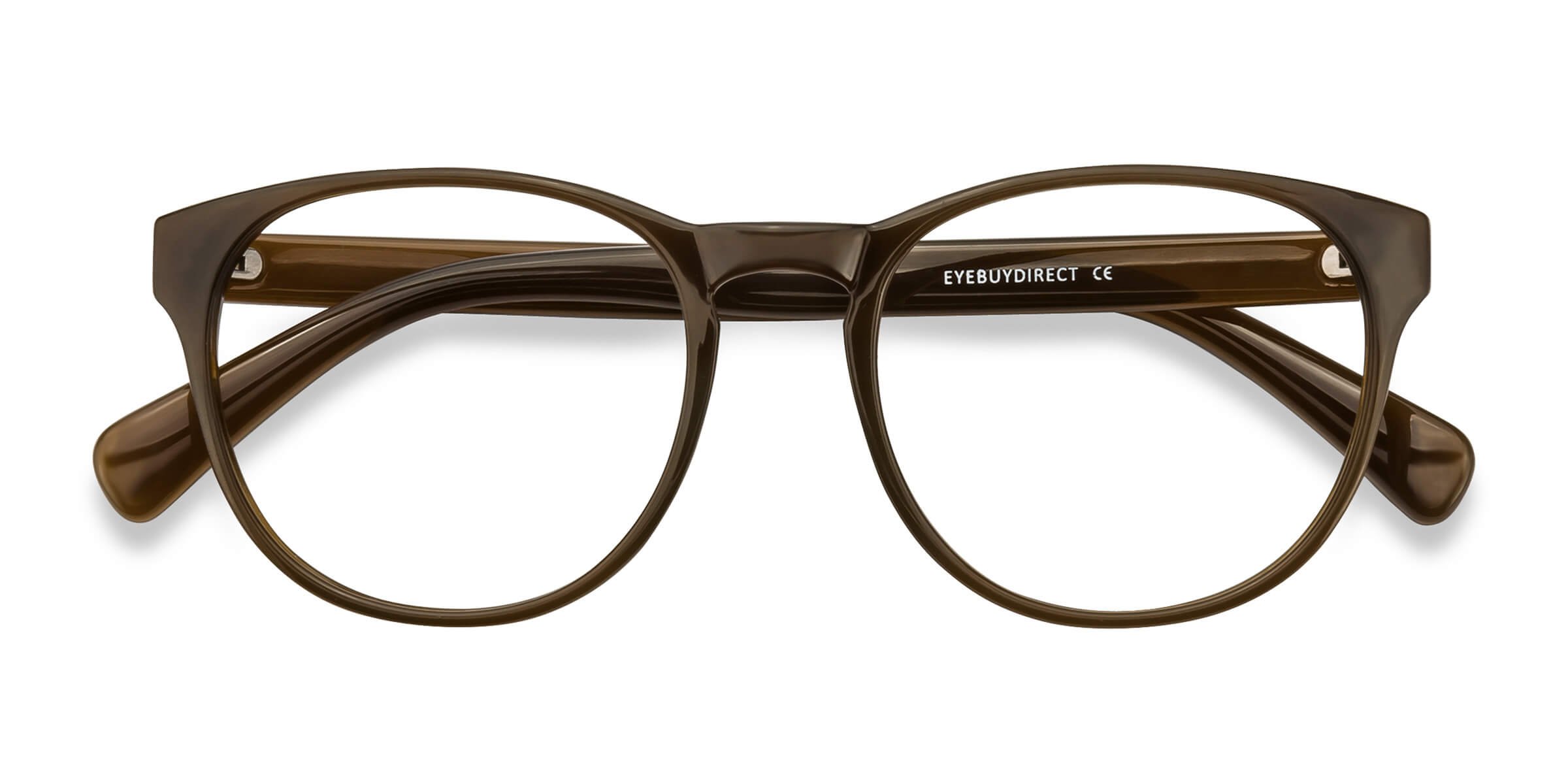 Marron foncé Heartbeat -  Plastique Lunettes de vue