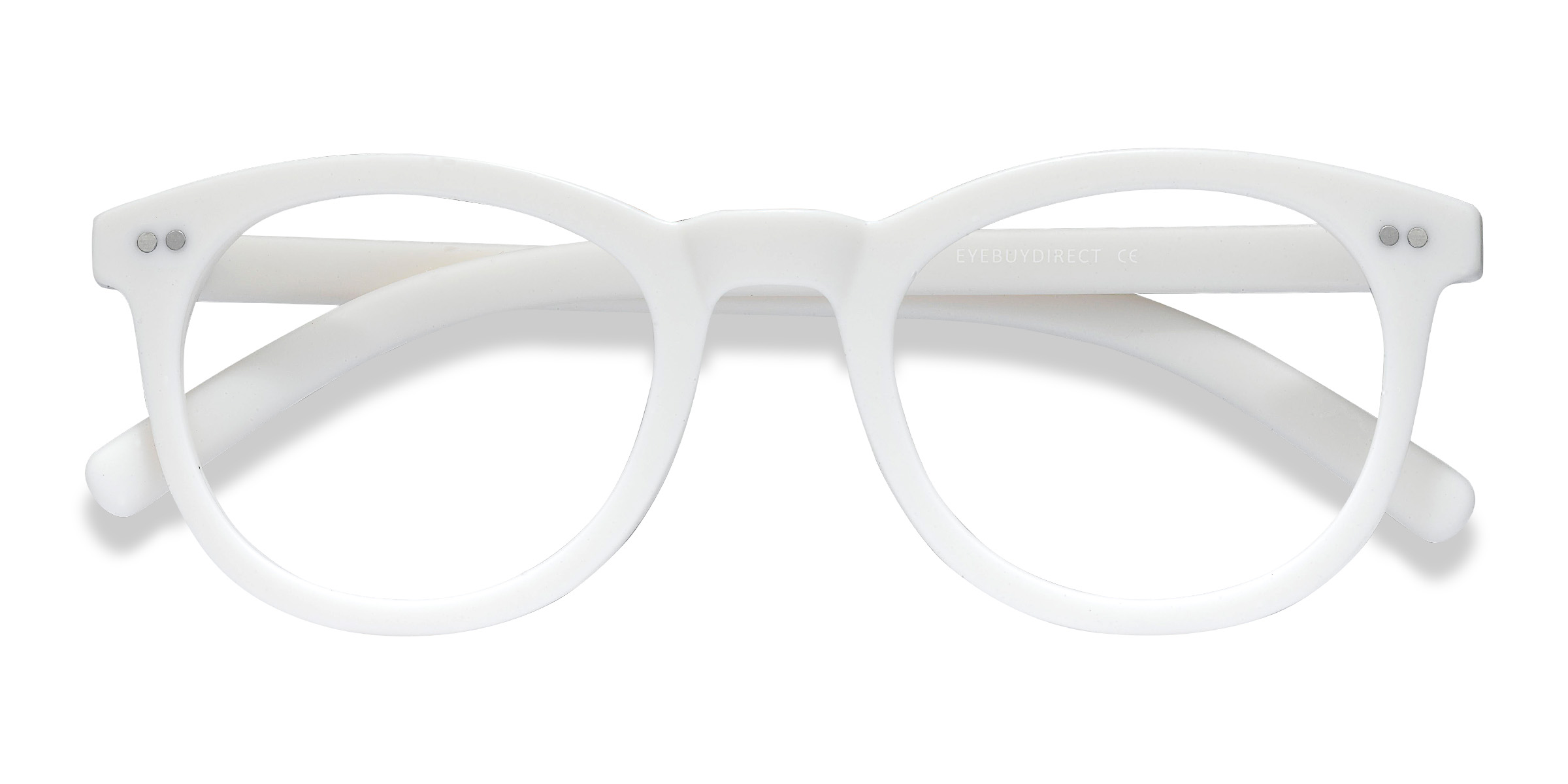 Matte White Solar -  Plastique Lunettes de vue