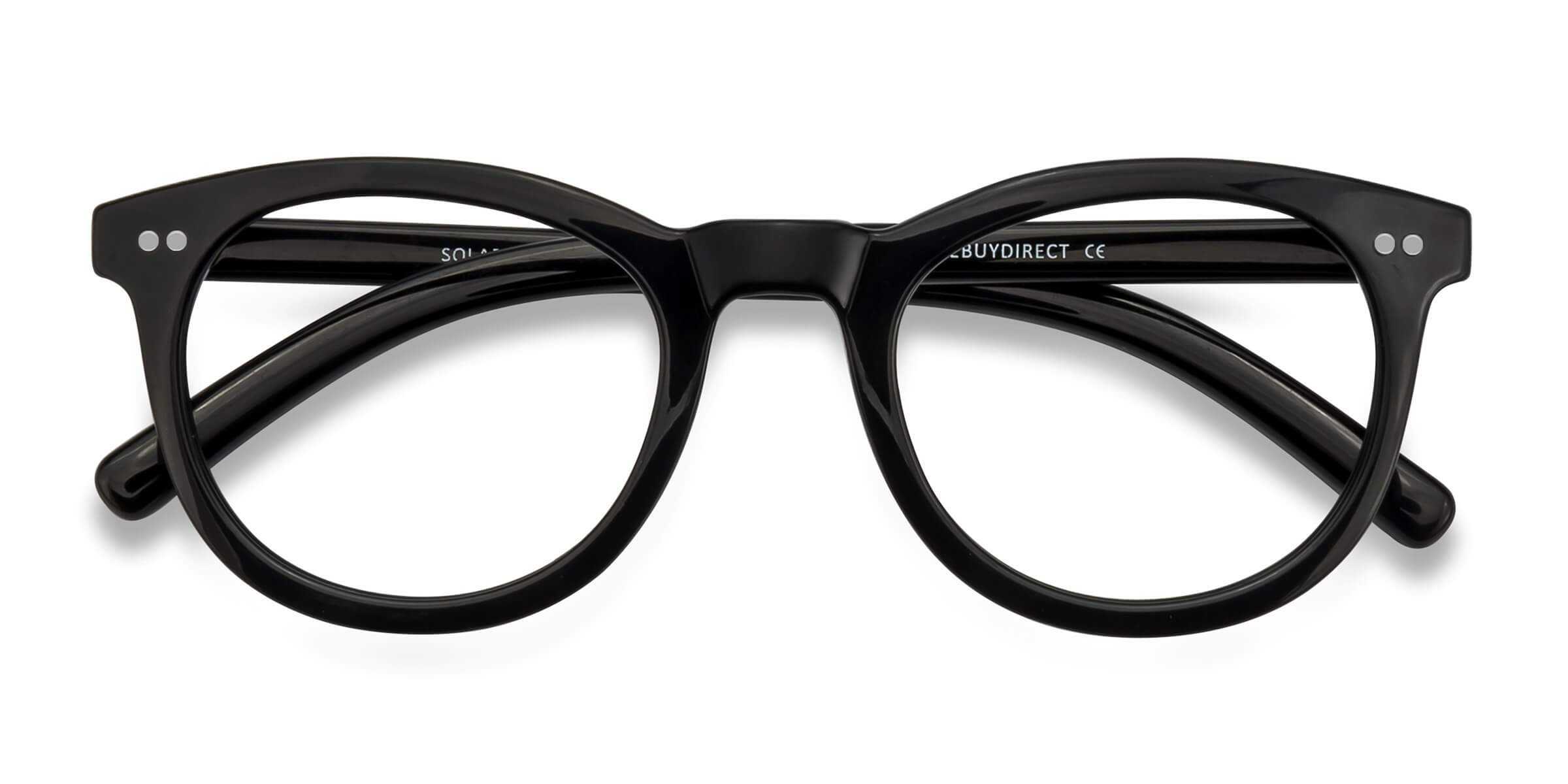 Black Solar -  Plastic Eyeglasses