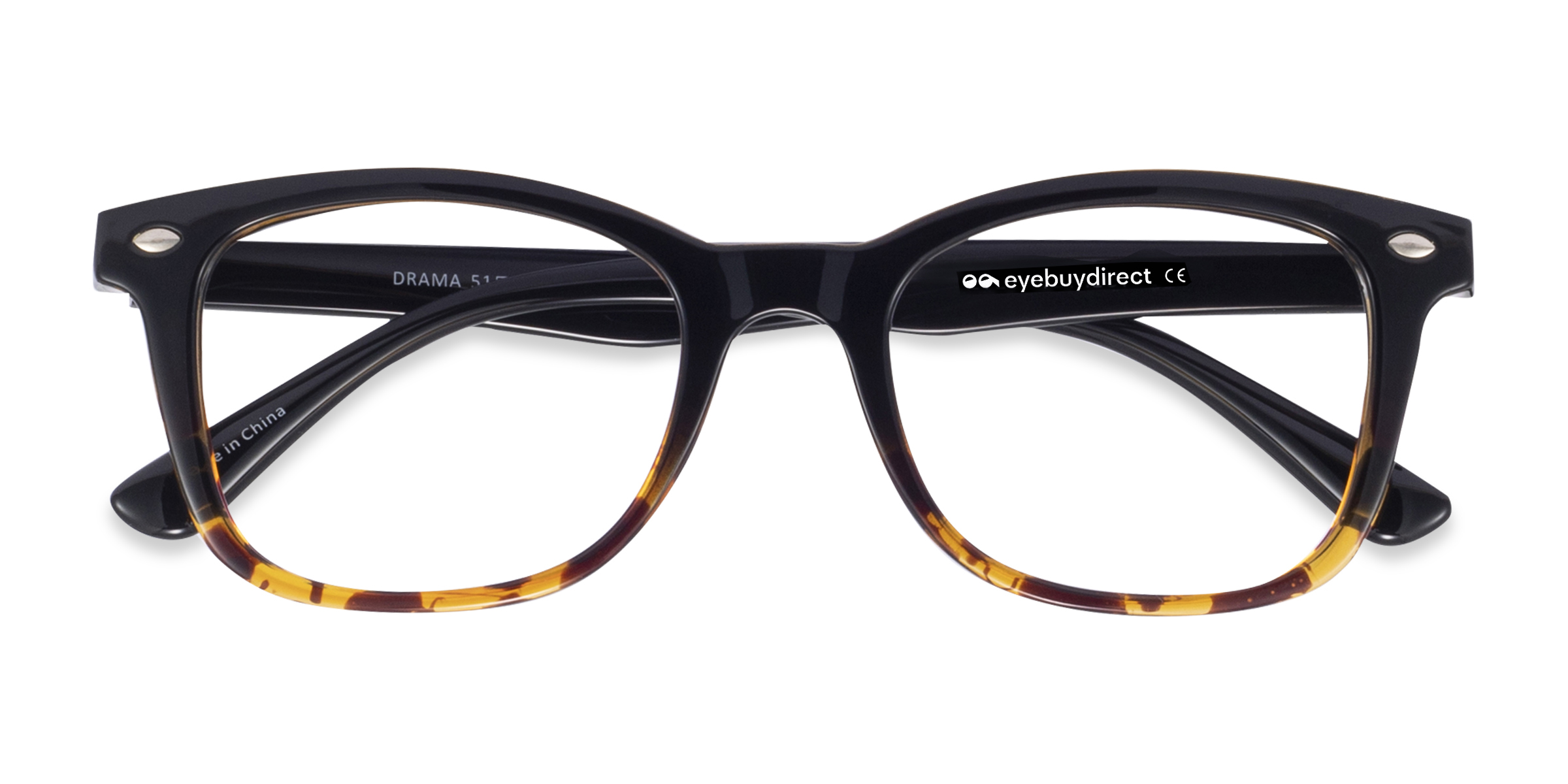 Black Brown Drama -  Plastique Lunettes de vue
