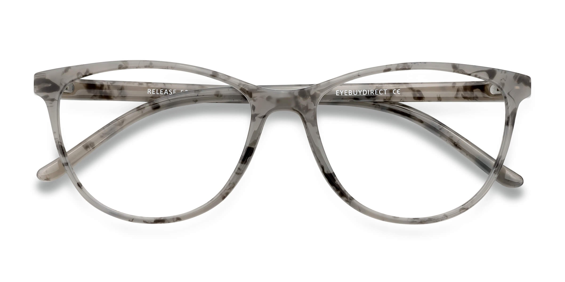 Speckled Gray Release -  Plastic Eyeglasses