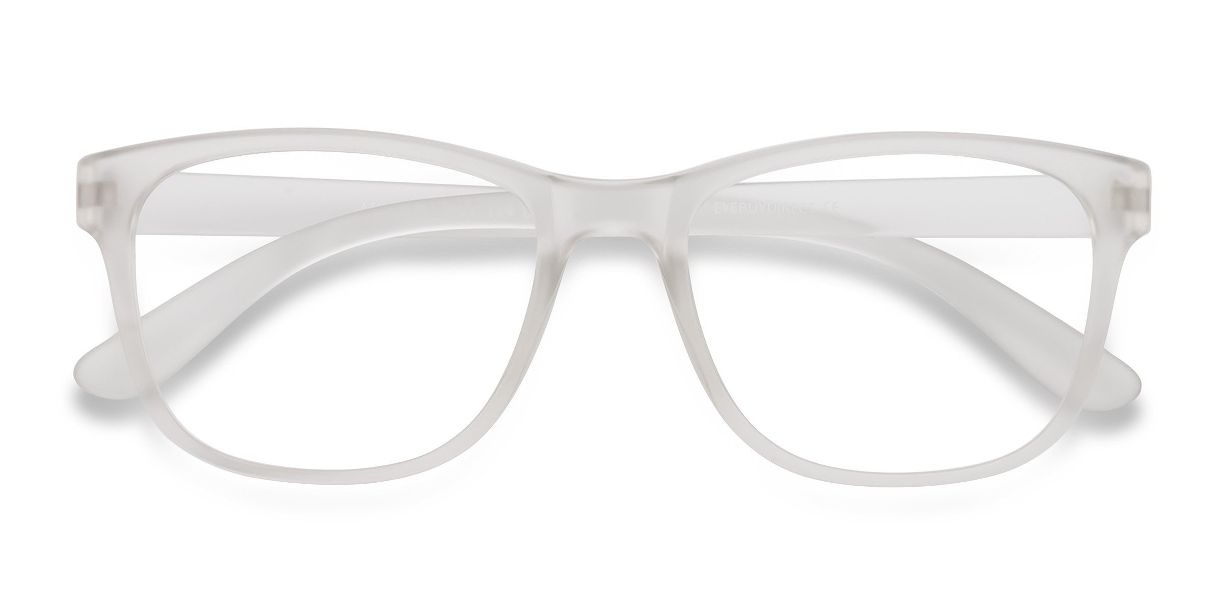 Frosted Clear Milo -  Plastique Lunettes de vue