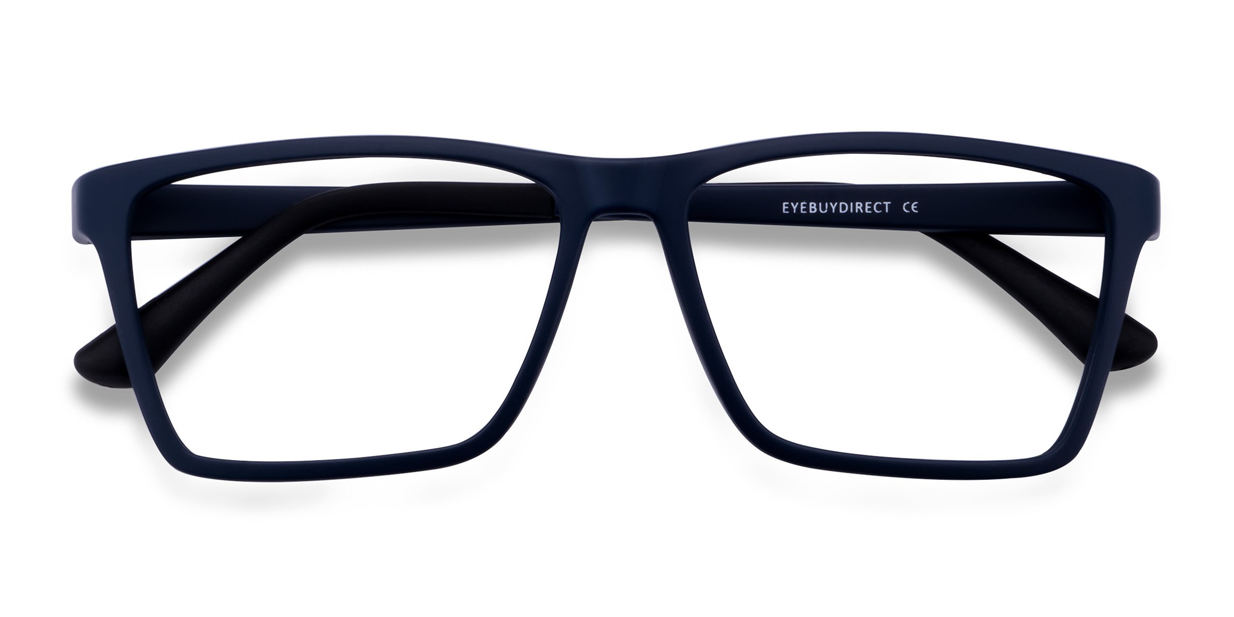 Matte Navy Equation -  Plastic Eyeglasses