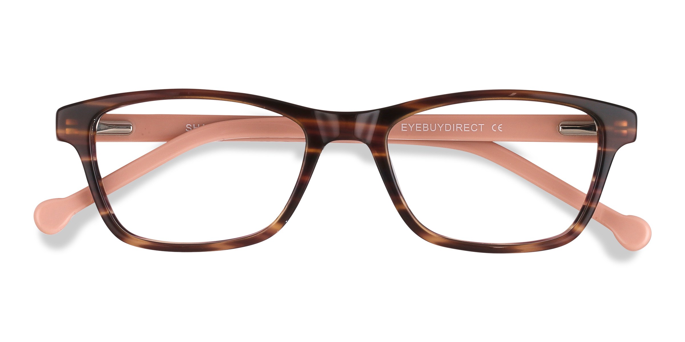 Brown Striped Shallows -  Acétate Lunettes de vue
