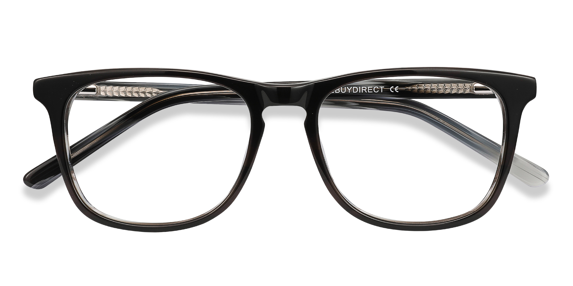 Black Gray Skyline -  Acetate Eyeglasses