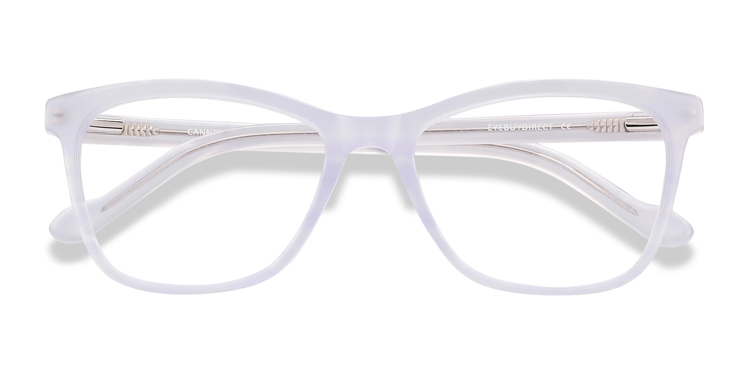 Clear Purple Cannes -  Acétate Lunettes de vue