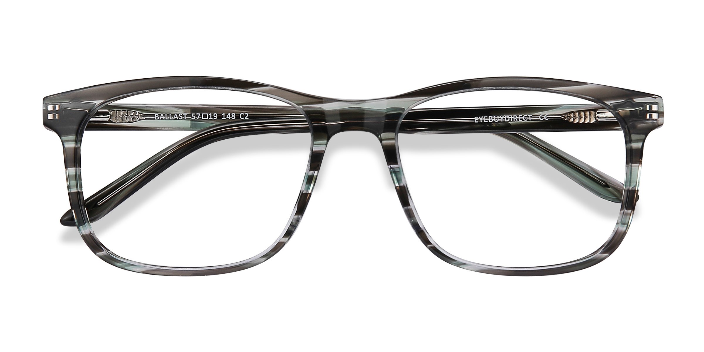 Gray Striped Ballast -  Acétate Lunettes de vue