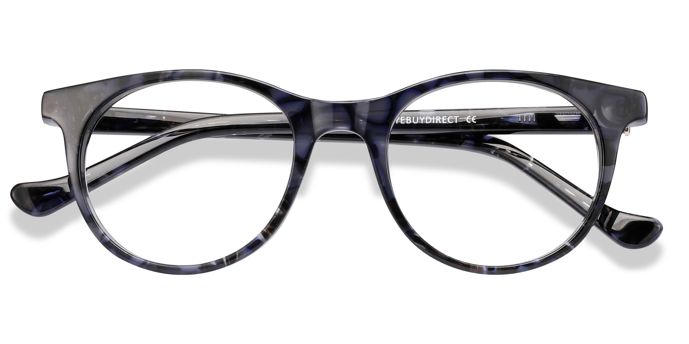 Gray Floral Delle -  Acétate Lunettes de vue