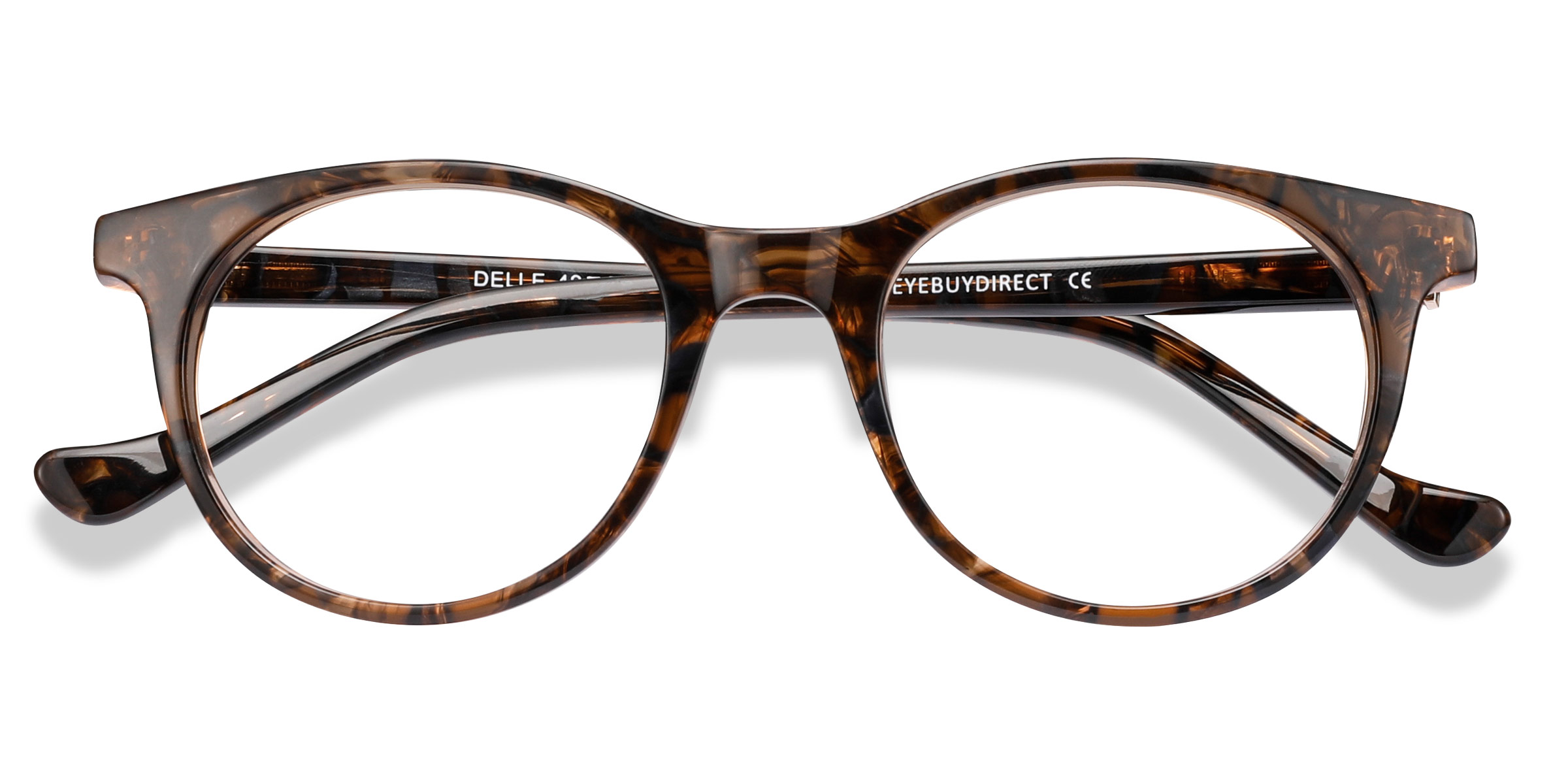 Brown Floral Delle -  Acetate Eyeglasses