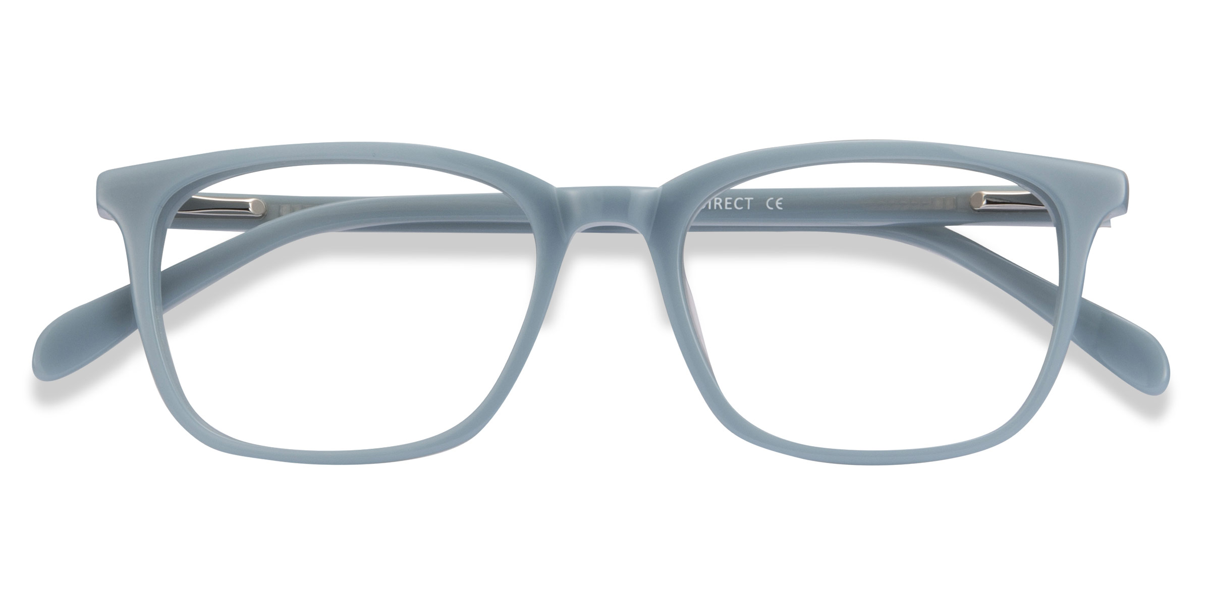 Blue Etched -  Acetate Eyeglasses