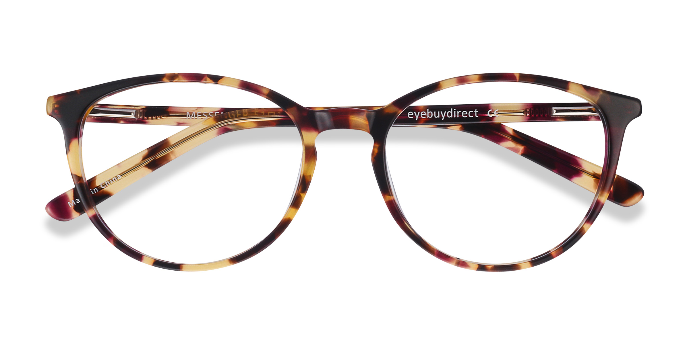 Tortoise Messenger -  Acetate Eyeglasses