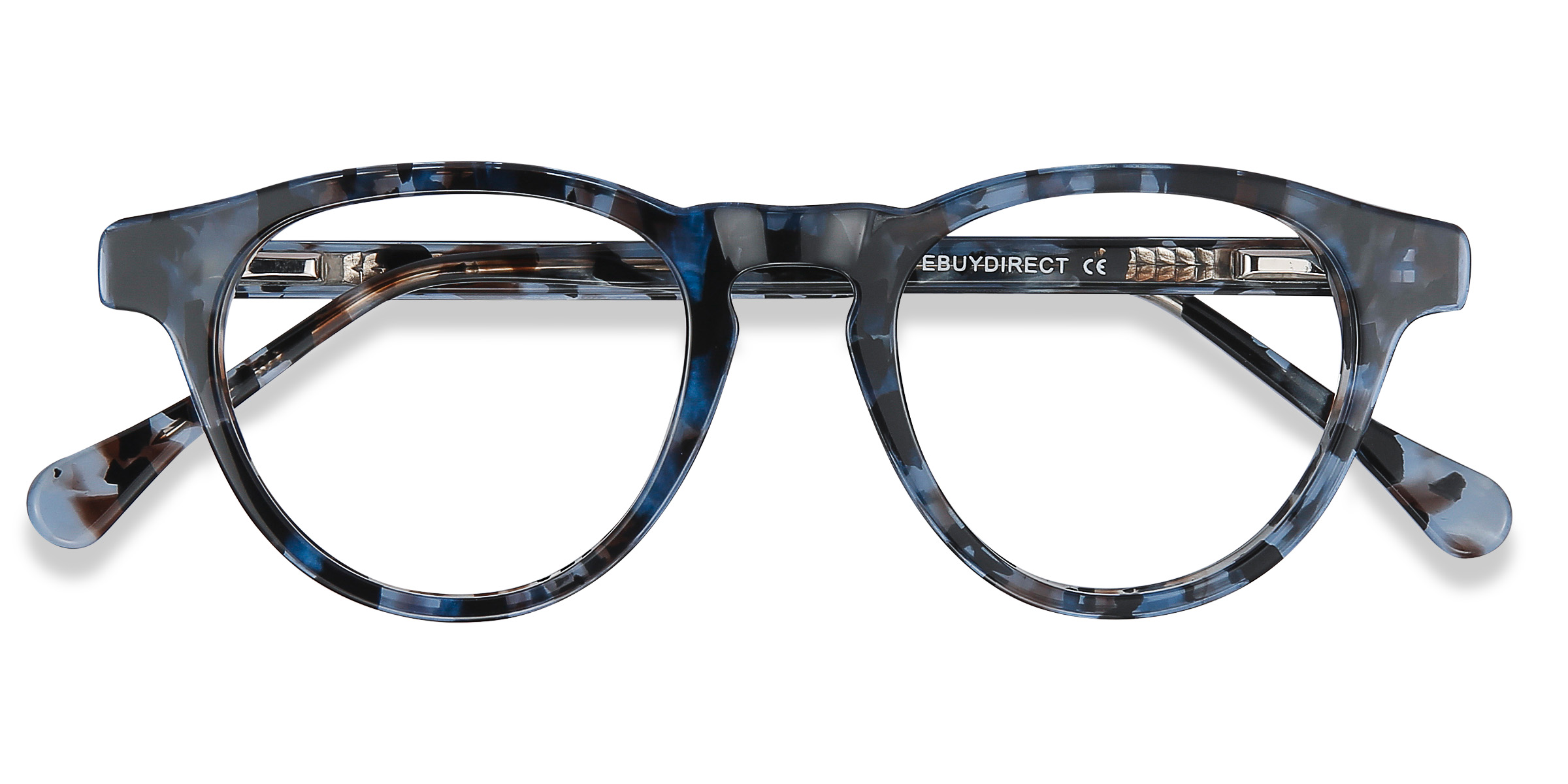 Blue Tortoise Marine -  Acétate Lunettes de vue