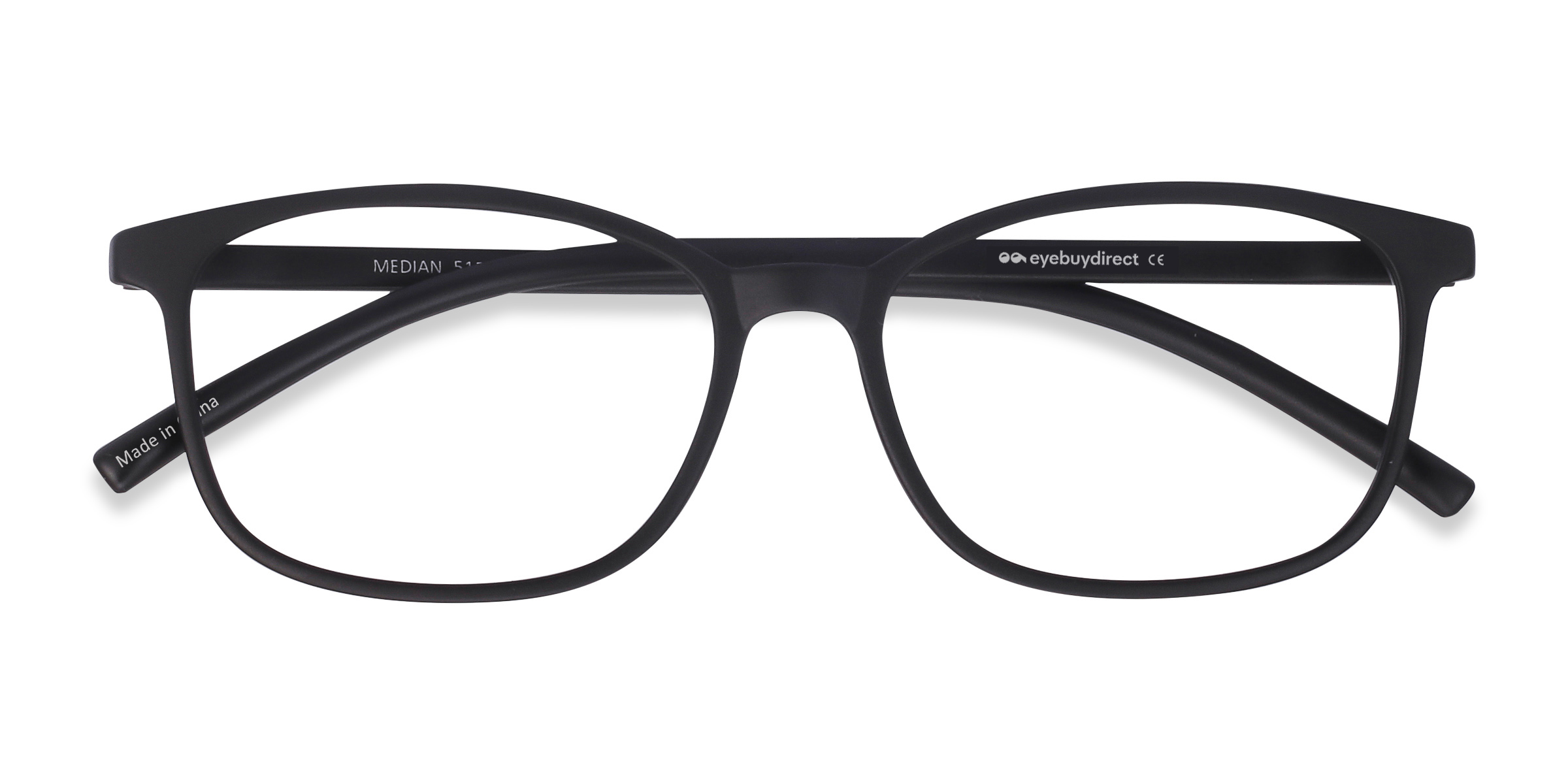 Noir Median - Plastique Lunettes de vue