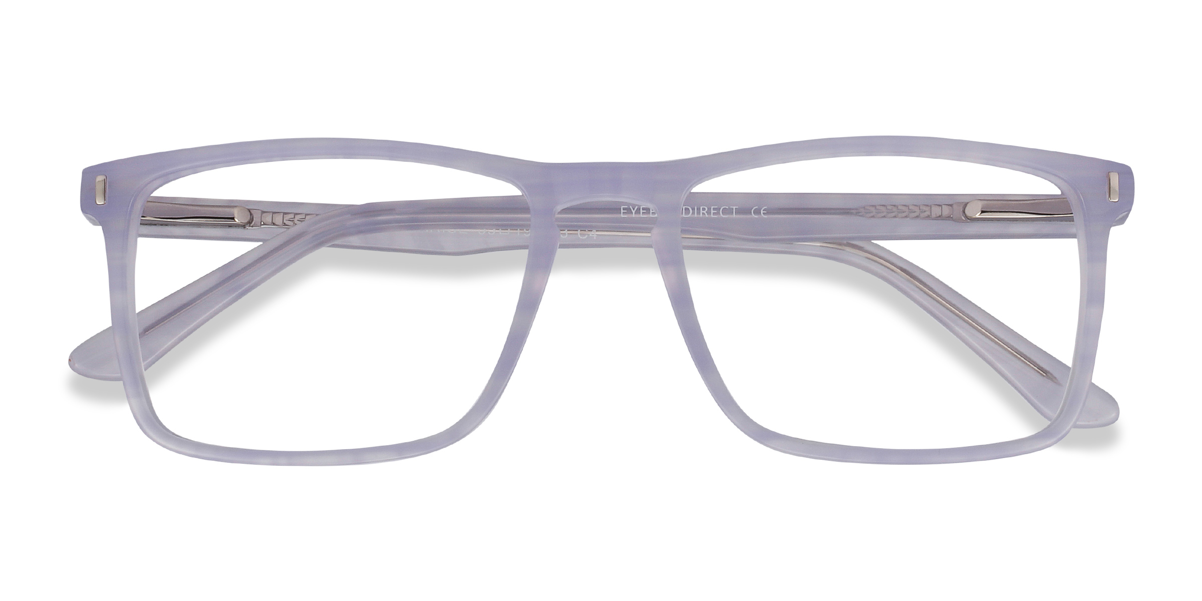 Purple Striped Arise -  Acetate Eyeglasses