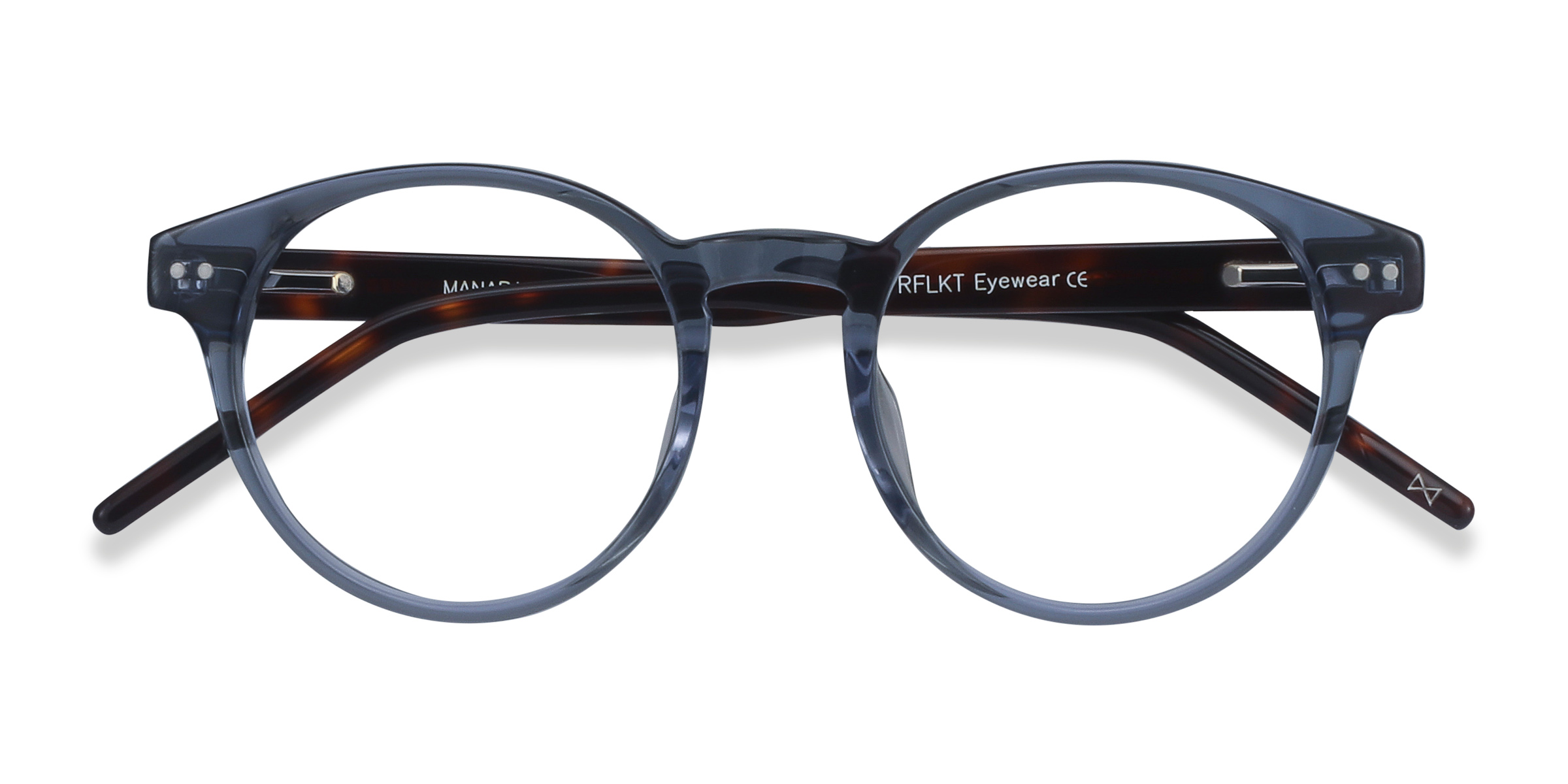 Blue Gray Manara -  Acetate Eyeglasses
