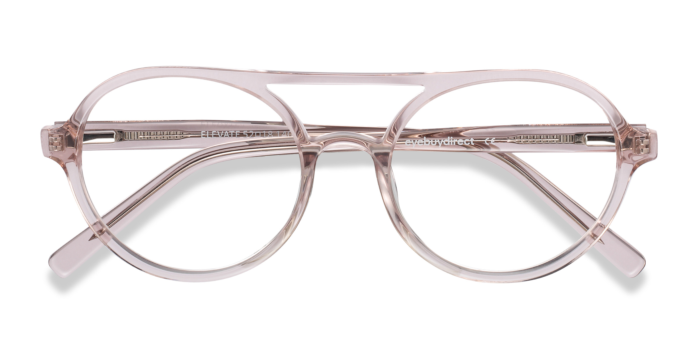 Clear Pink Elevate -  Acétate Lunettes de vue