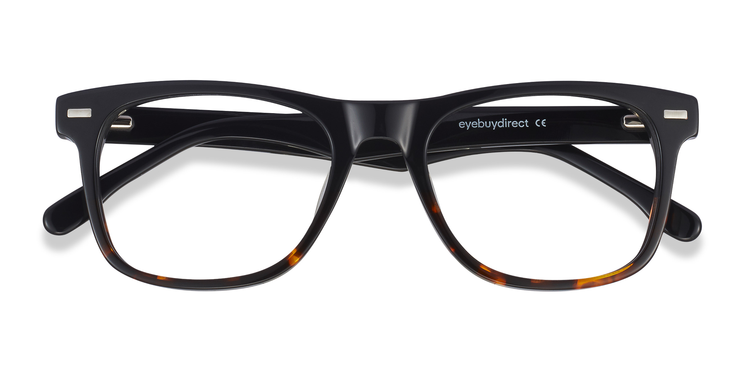 Black Tortoise Caster -  Acetate Eyeglasses