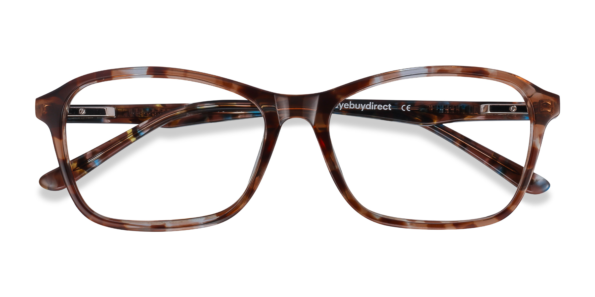 Brown Floral Versa - Acétate Lunettes de vue