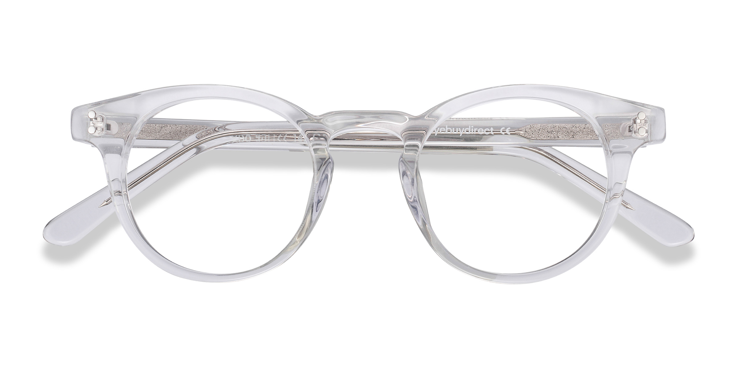 Clear Flora -  Acetate Eyeglasses